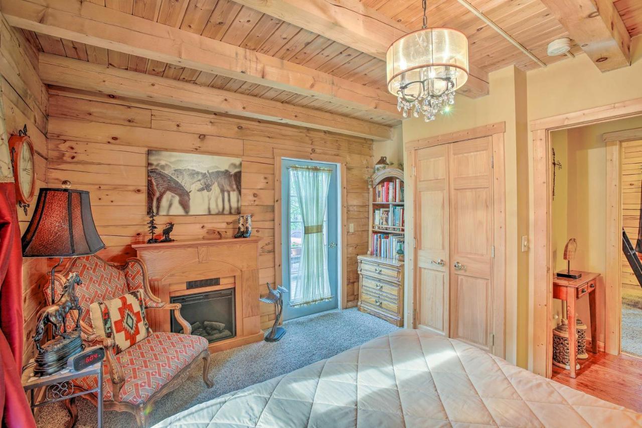 Resort Cabin With Fire Pit Golf, Hike And Play! Rothbury Buitenkant foto